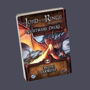 The Lord of the Rings: The Card Game – Nightmare Decks: On the Doorstep board game cover