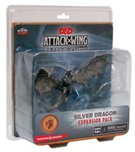 Dungeons & Dragons: Attack Wing – Silver Dragon Expansion Pack board game cover