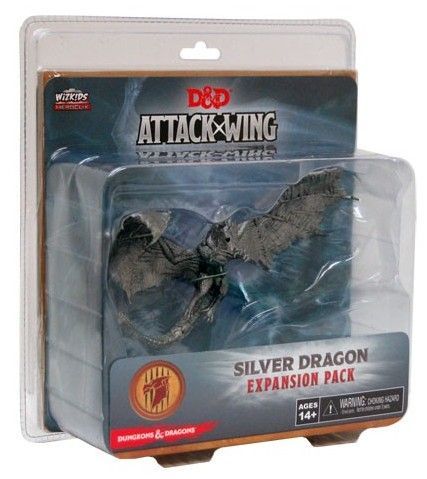Dungeons & Dragons: Attack Wing – Silver Dragon Expansion Pack board game cover