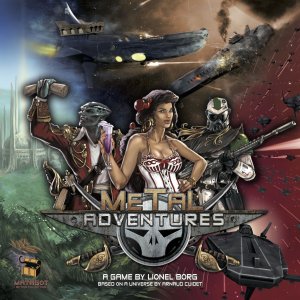 Metal Adventures board game cover