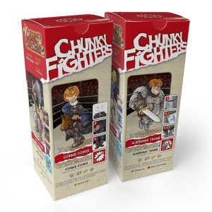 Chunky Fighters board game cover