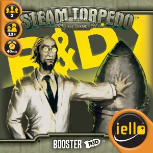 Steam Torpedo: First Contact – R&D board game cover