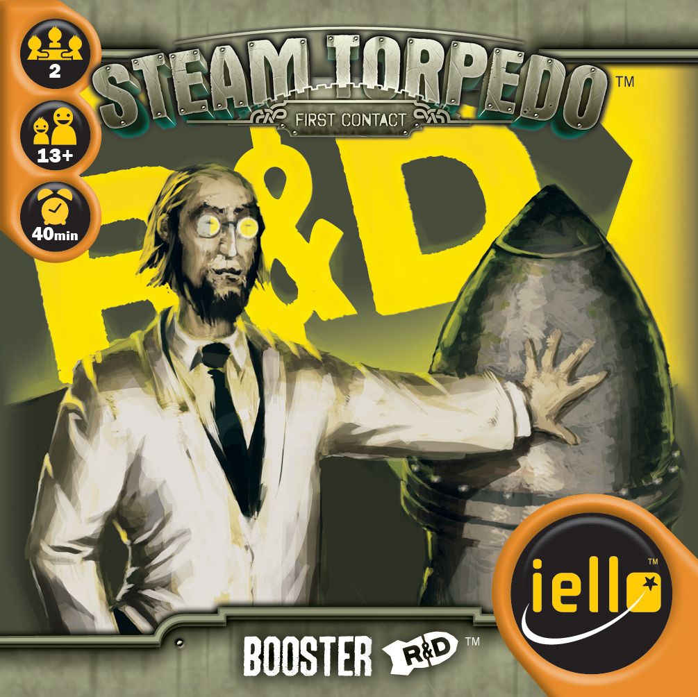 Steam Torpedo: First Contact – R&D board game cover