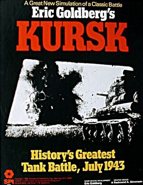 Kursk: History’s Greatest Tank Battle, July 1943 board game cover
