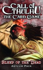 Call of Cthulhu: The Card Game – Sleep of the Dead Asylum Pack board game cover