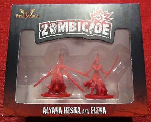 Zombicide Survivor: Alyana Heska AKA Elena board game cover