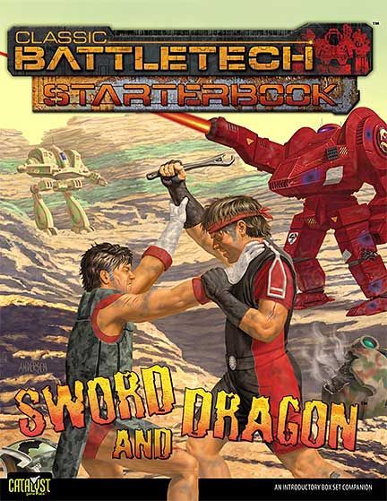 Classic BattleTech: Starterbook – Sword and Dragon board game cover