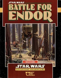 Star Wars: Battle for Endor board game cover