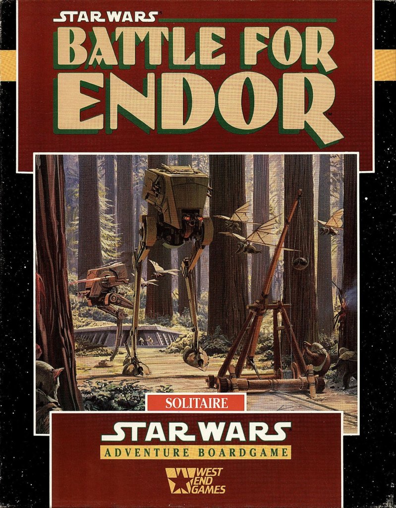 Star Wars: Battle for Endor board game cover