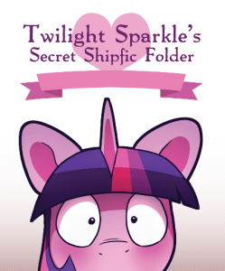 Twilight Sparkle’s Secret Shipfic Folder board game cover
