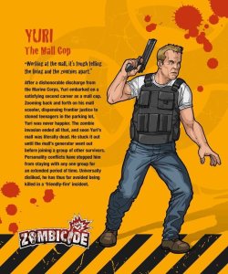 Zombicide Survivor: Yuri board game cover