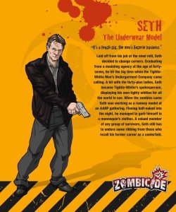 Zombicide Survivor: Seth board game cover