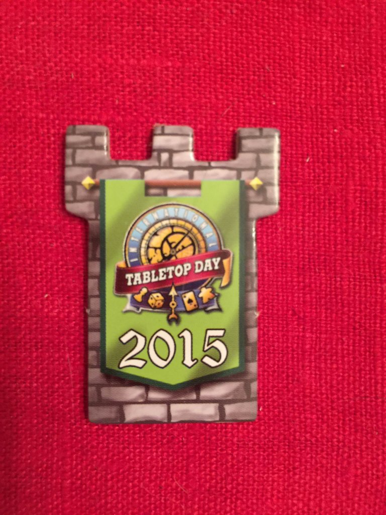 Castle Panic: Tower Promo 2015 Tabletop Day board game cover