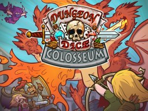 Dungeon Dice: Colosseum board game cover