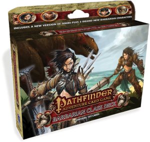 Pathfinder Adventure Card Game: Class Deck – Barbarian board game cover