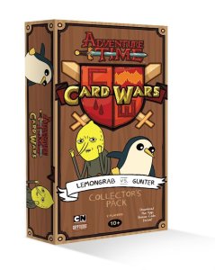 Adventure Time Card Wars: Lemongrab vs. Gunter board game cover