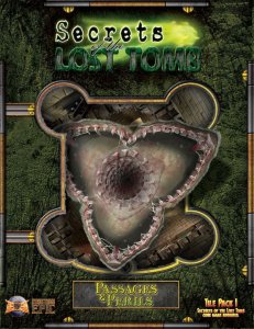 Secrets of the Lost Tomb: Passages and Perils board game cover