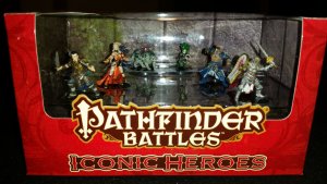 Pathfinder Battles: Iconic Heroes Set 1 board game cover