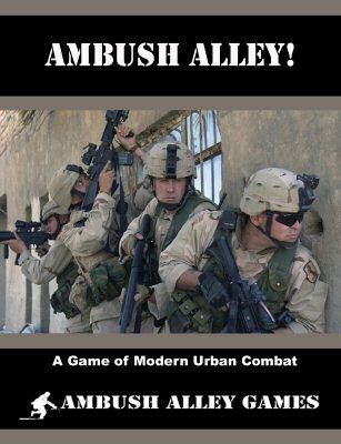 Ambush Alley! A Game of Modern Urban Combat board game cover