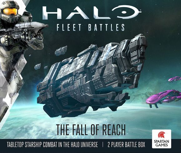 Halo: Fleet Battles – The Fall of Reach board game cover