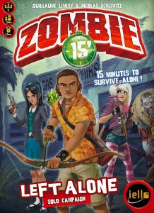 Zombie 15′: Left Alone – Solo Campaign board game cover