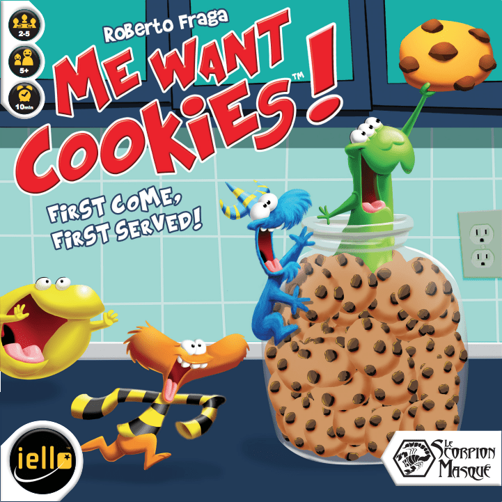 Me Want Cookies! board game cover