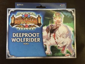 Super Dungeon Explore: Deeproot Wolf Rider board game cover