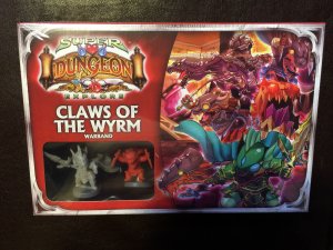 Super Dungeon Explore: Claws of the Wyrm Warband board game cover