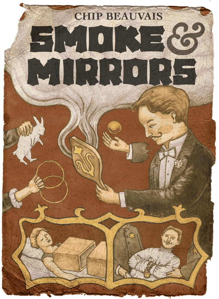 Smoke & Mirrors board game cover
