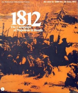 1812: The Campaign of Napoleon in Russia board game cover