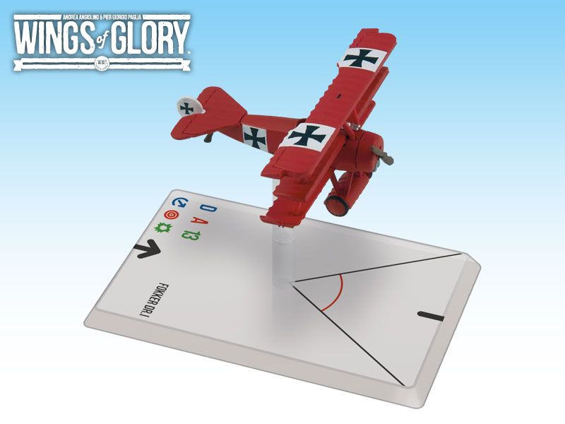Wings of Glory: World War 1 – Fokker Dr.I board game cover