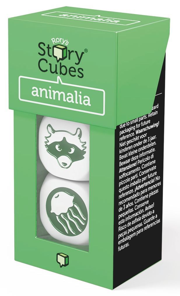 Rory’s Story Cubes: Animalia board game cover