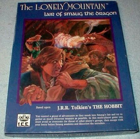 The Lonely Mountain board game cover