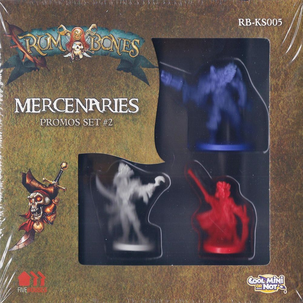 Rum & Bones: Mercenaries Promos Set #2 board game cover