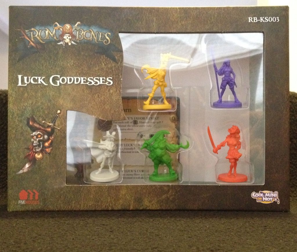Rum & Bones: Luck Goddesses board game cover