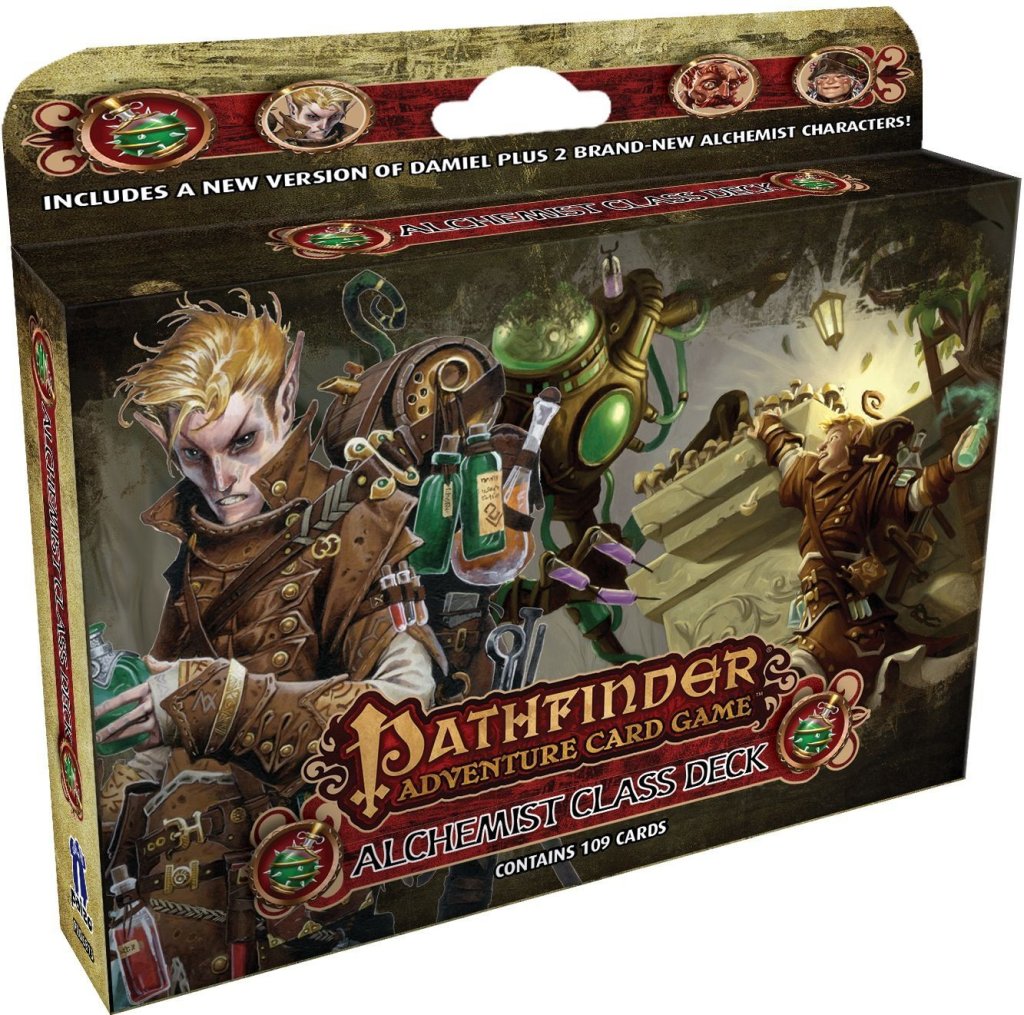 Pathfinder Adventure Card Game: Class Deck – Alchemist board game cover