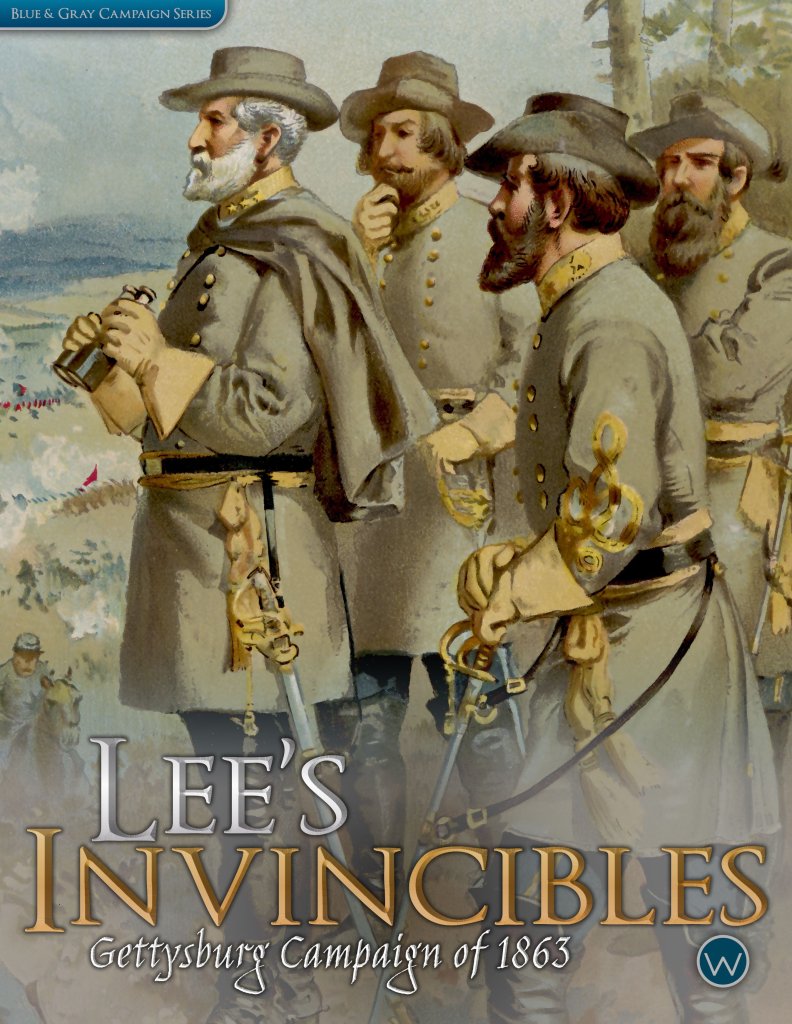 Lee’s Invincibles: Gettysburg Campaign of 1863 board game cover