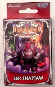 Super Dungeon Explore: Ser Snapjaw board game cover