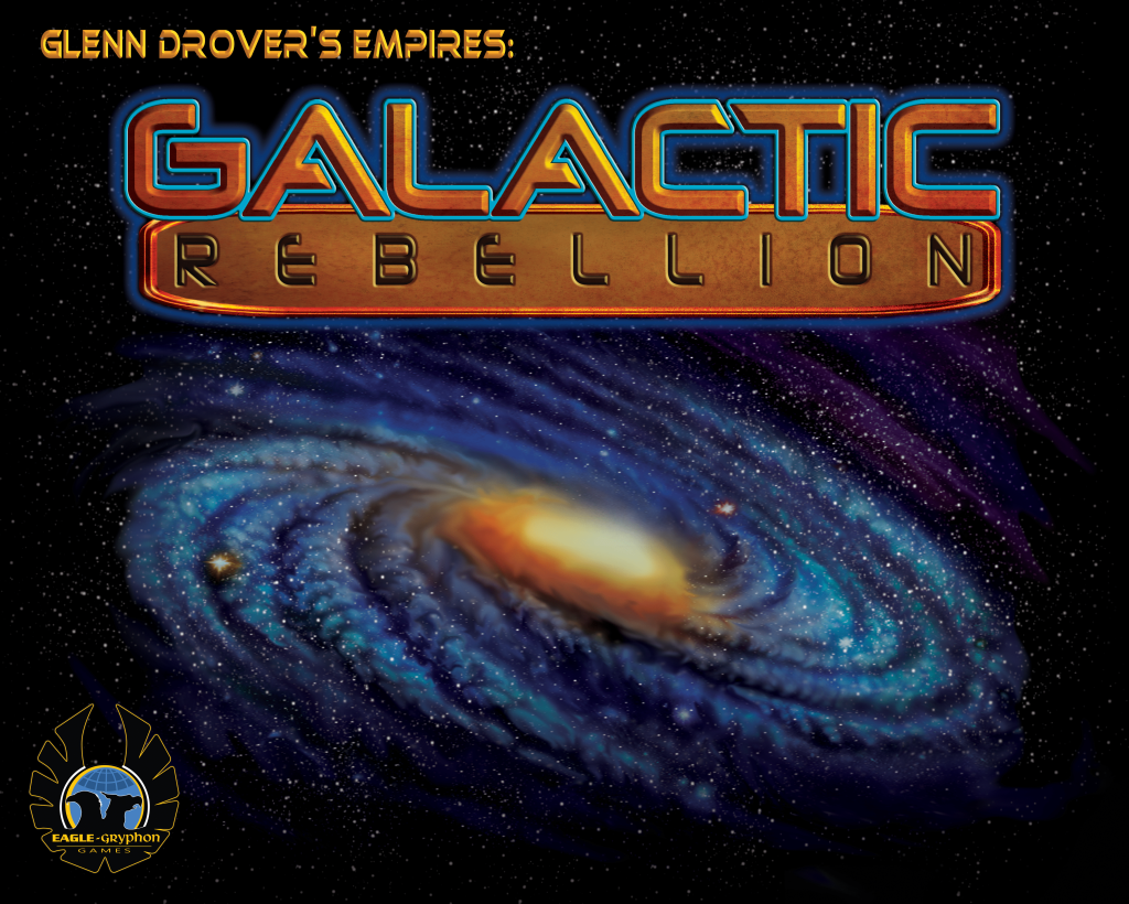 Glenn Drover’s Empires: Galactic Rebellion board game cover