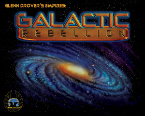 Glenn Drover’s Empires: Galactic Rebellion board game cover