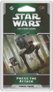 Star Wars: The Card Game – Press the Attack board game cover