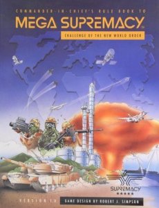Supremacy: Mega Supremacy – Challenge of the New World Order board game cover