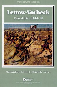 Lettow-Vorbeck: East Africa 1914-18 board game cover