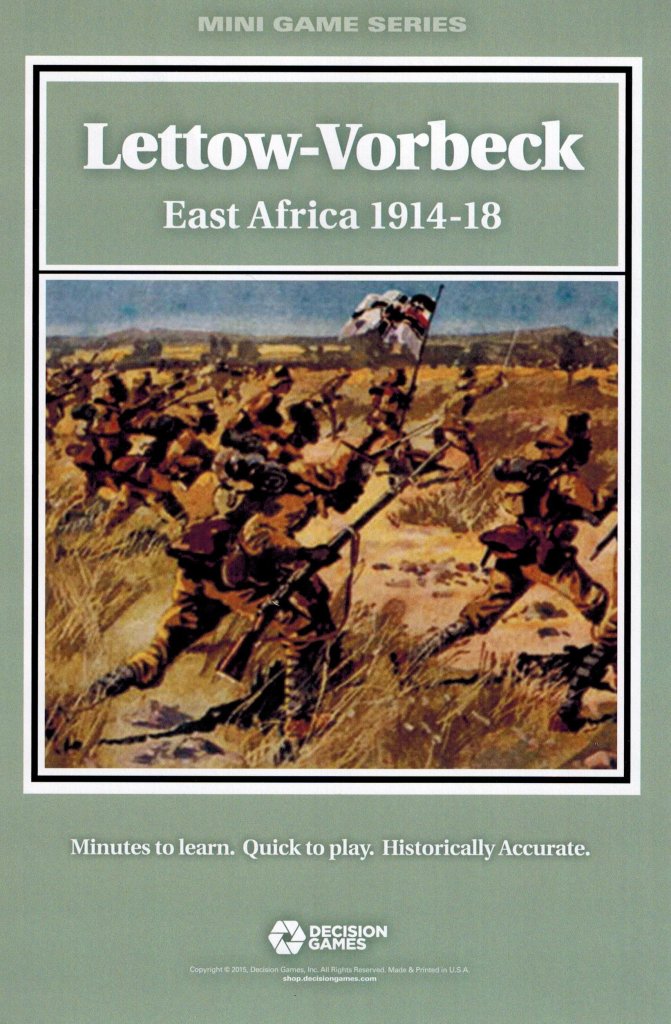 Lettow-Vorbeck: East Africa 1914-18 board game cover