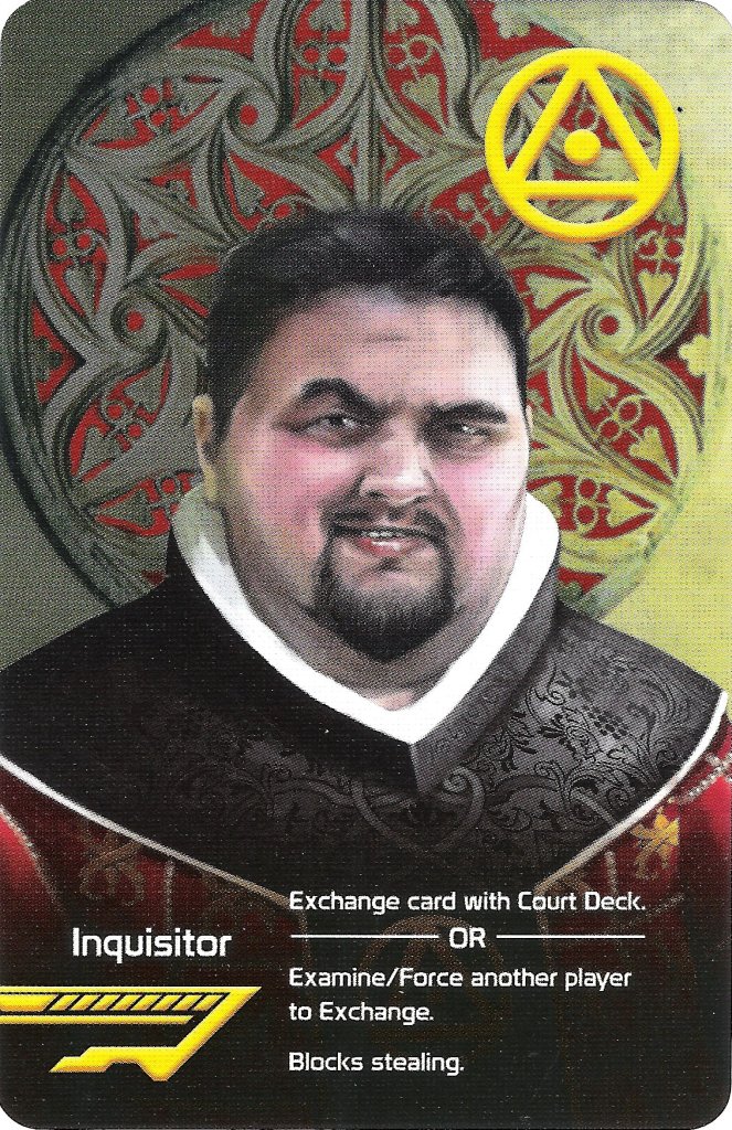 Coup: Inquisitor Promo Card board game cover