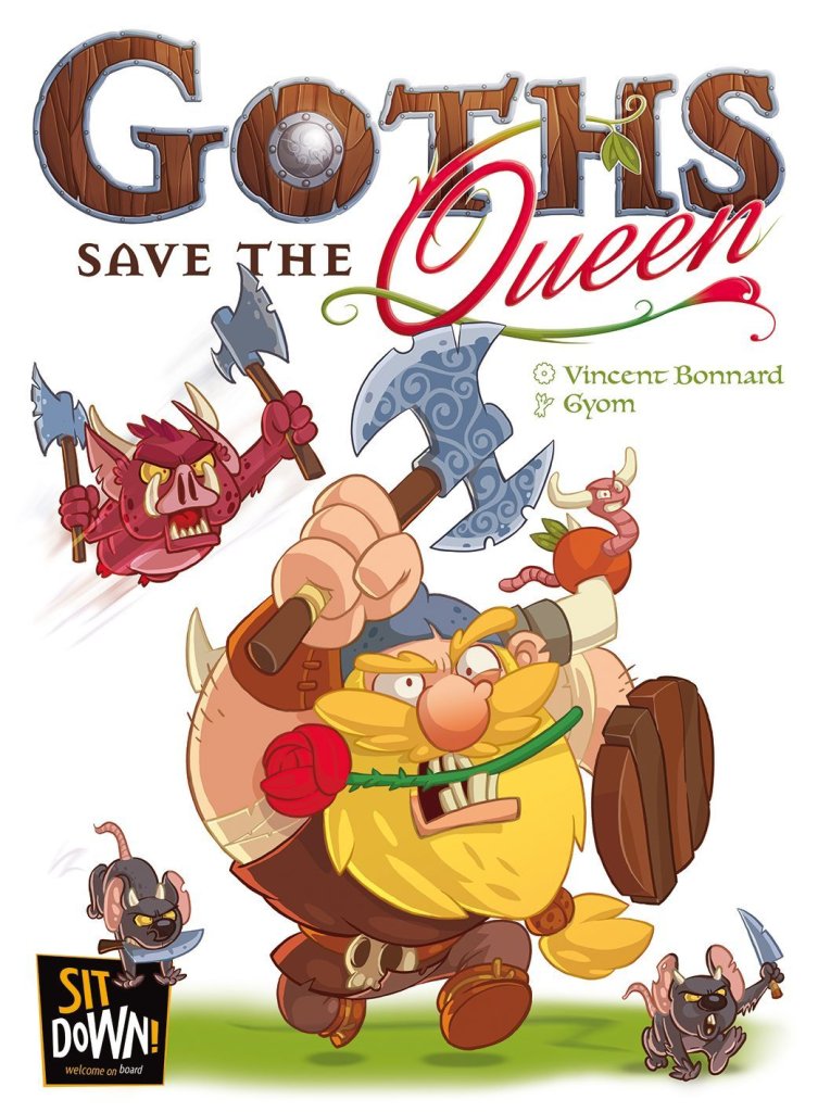 Goths Save The Queen board game cover