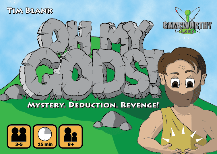 Oh My Gods! board game cover