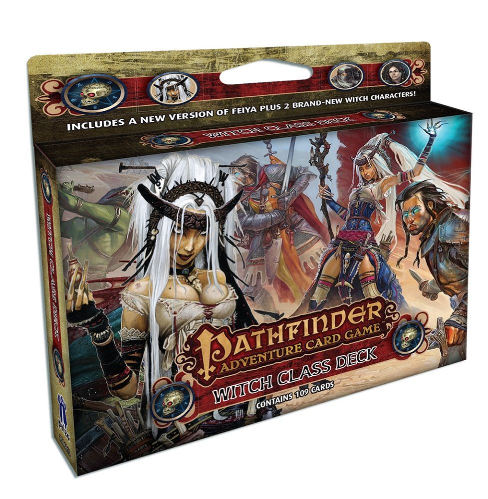 Pathfinder Adventure Card Game: Class Deck – Witch board game cover