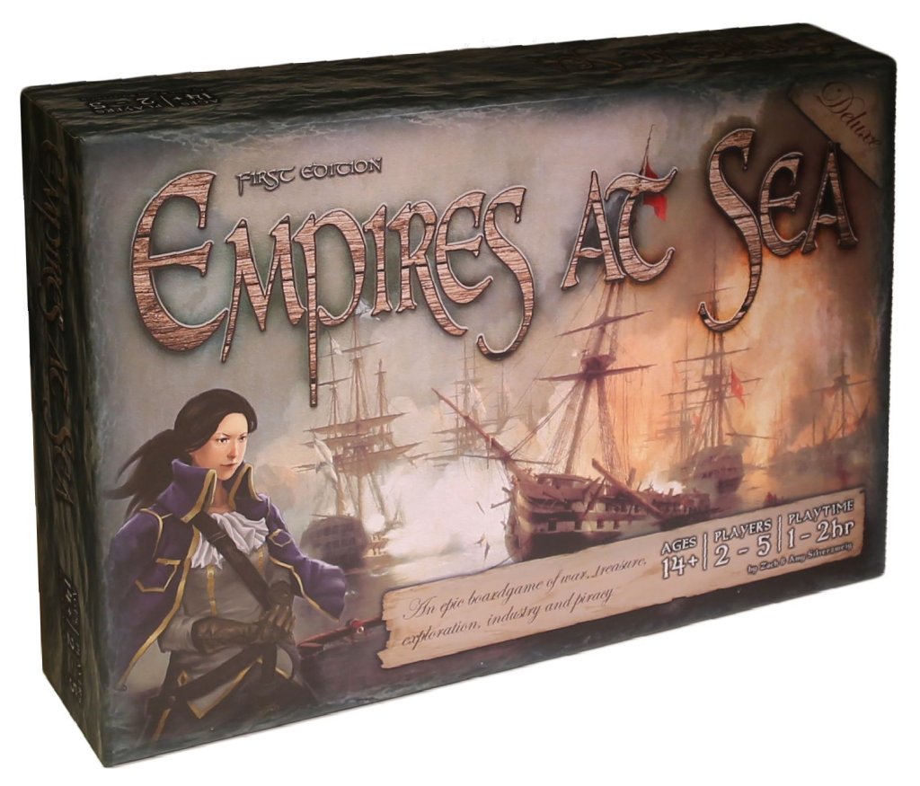 Empires at Sea: Deluxe Edition board game cover