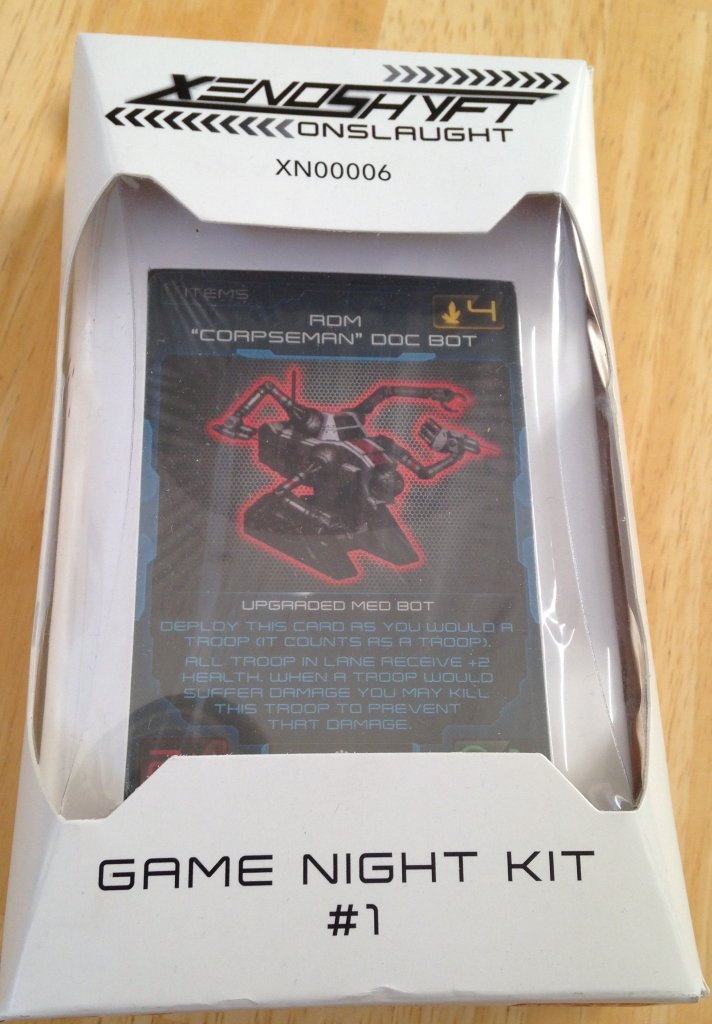 XenoShyft: Onslaught – Game Night Kit #1 board game cover